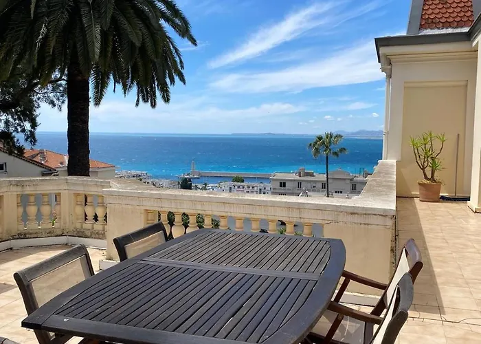 דירה Palmeraie - Magnifique D'epoque Avec Vue 4 Personnes Avec Terrasse Le Port